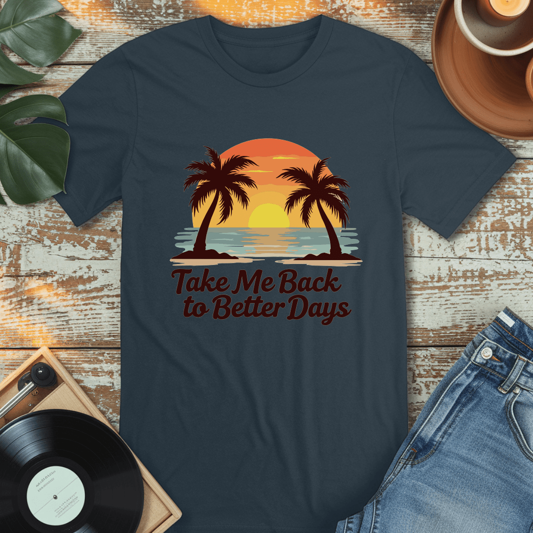 Retro Sunset and a View