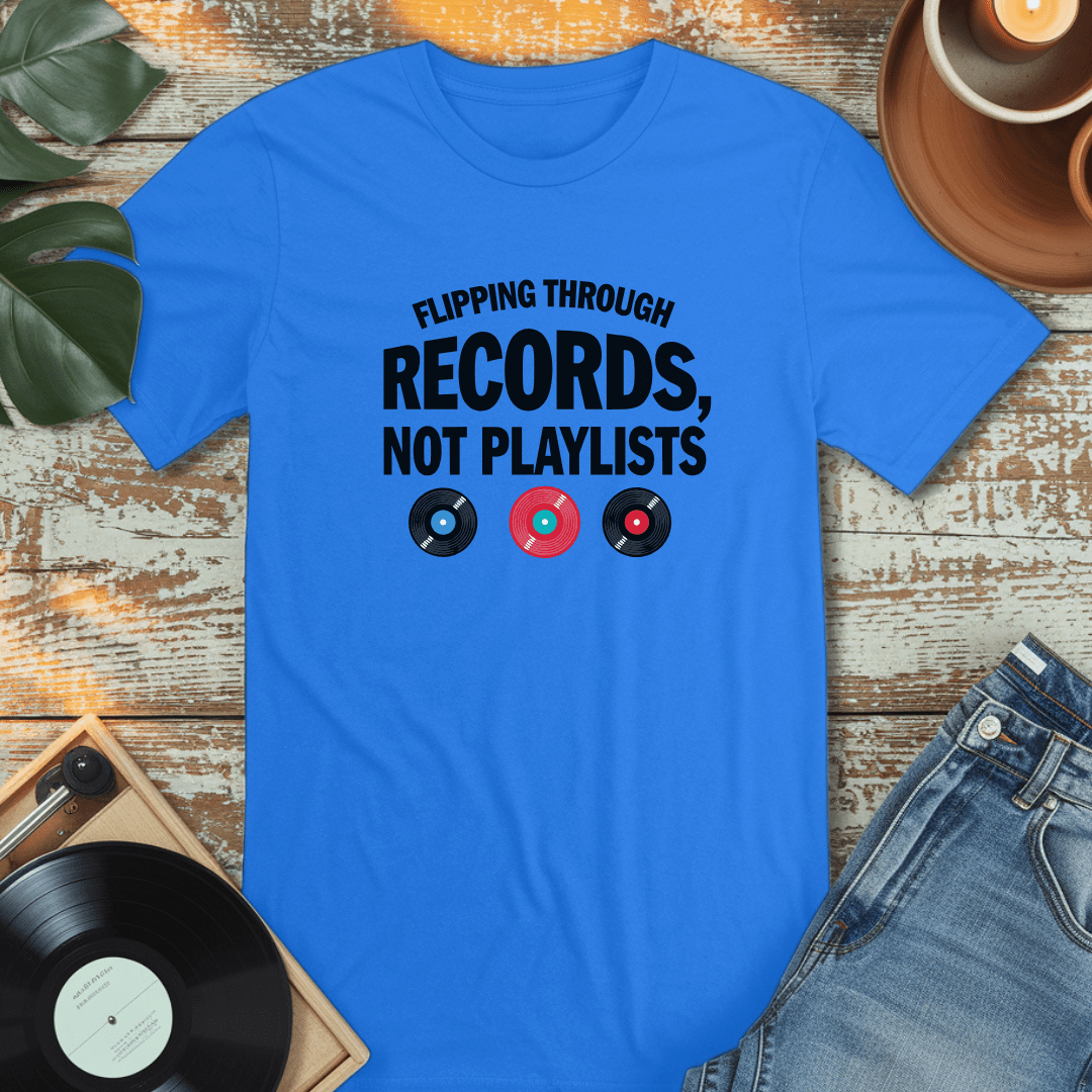 Flippin through records