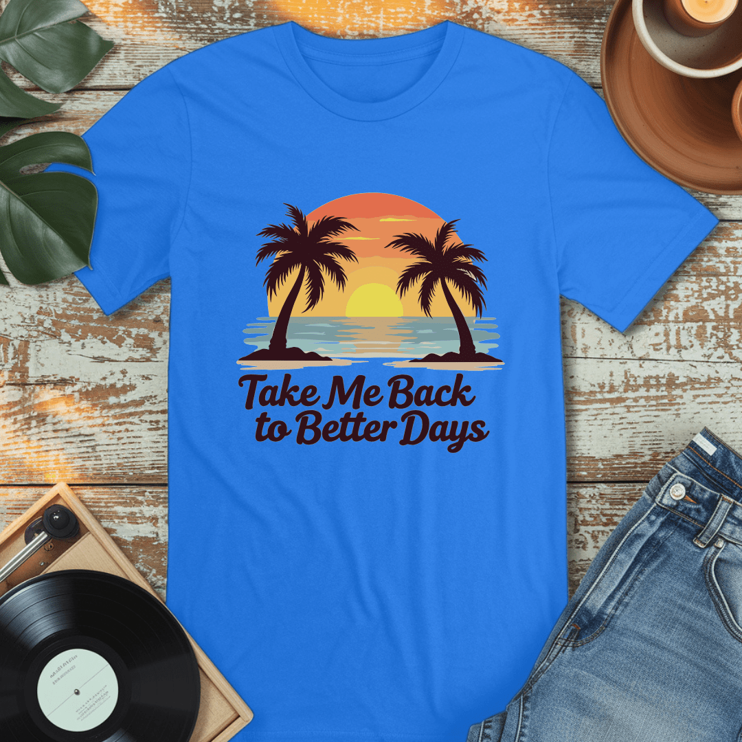 Retro Sunset and a View