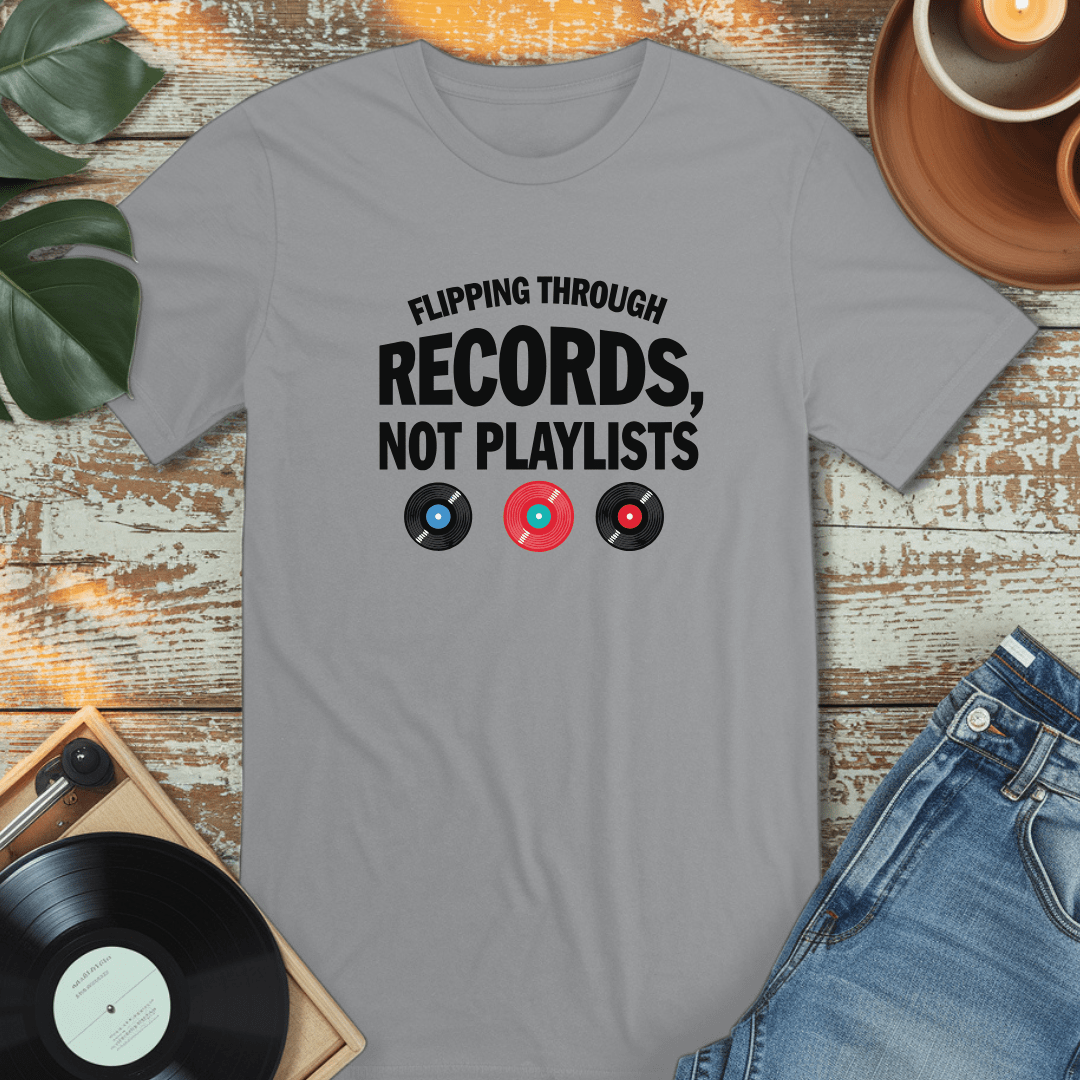 Flippin through records