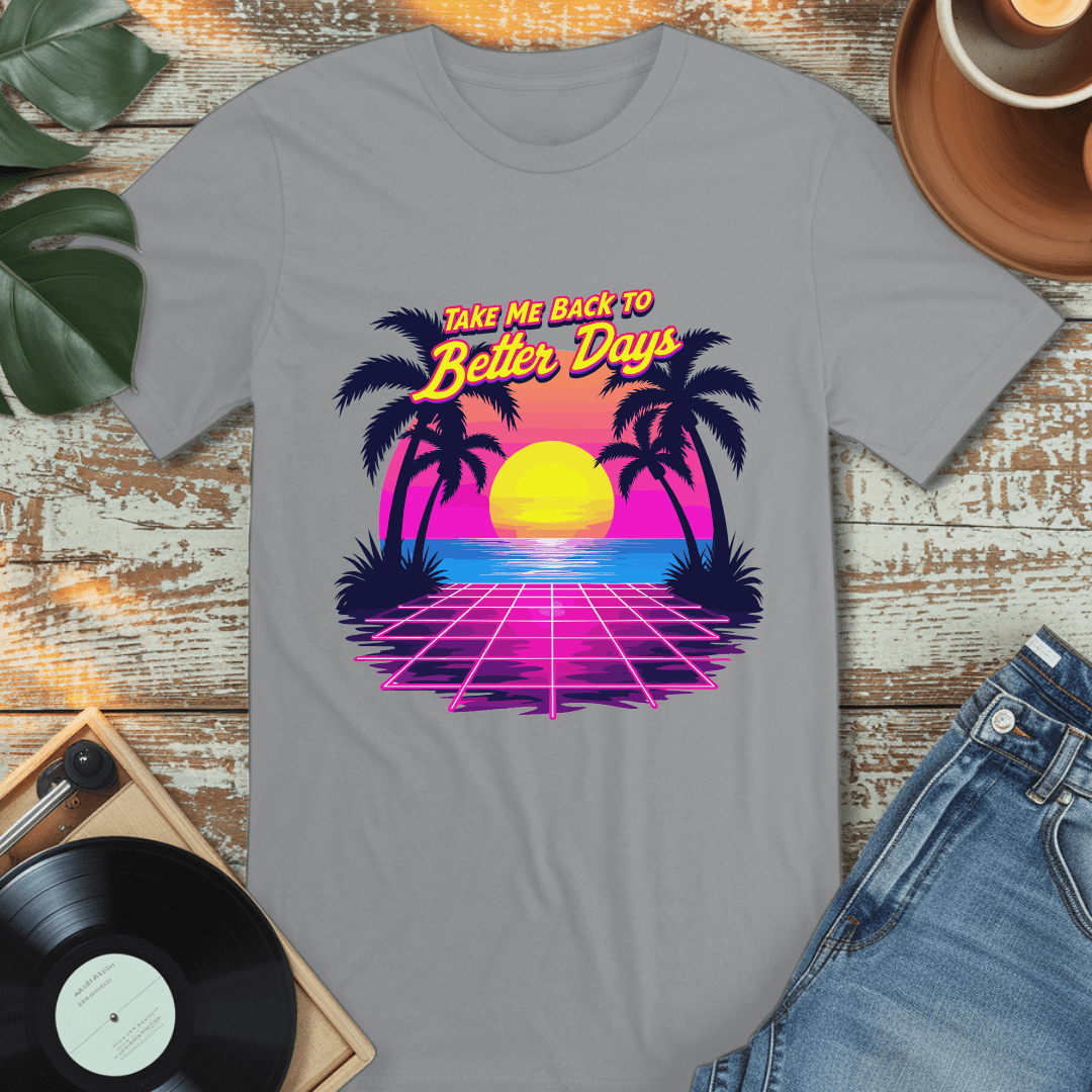 Retro Sunset Better Days
