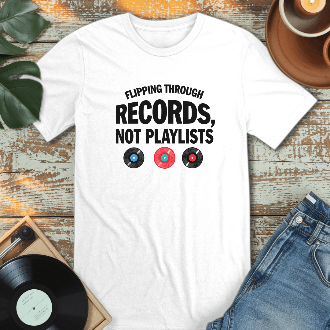 Flippin through records
