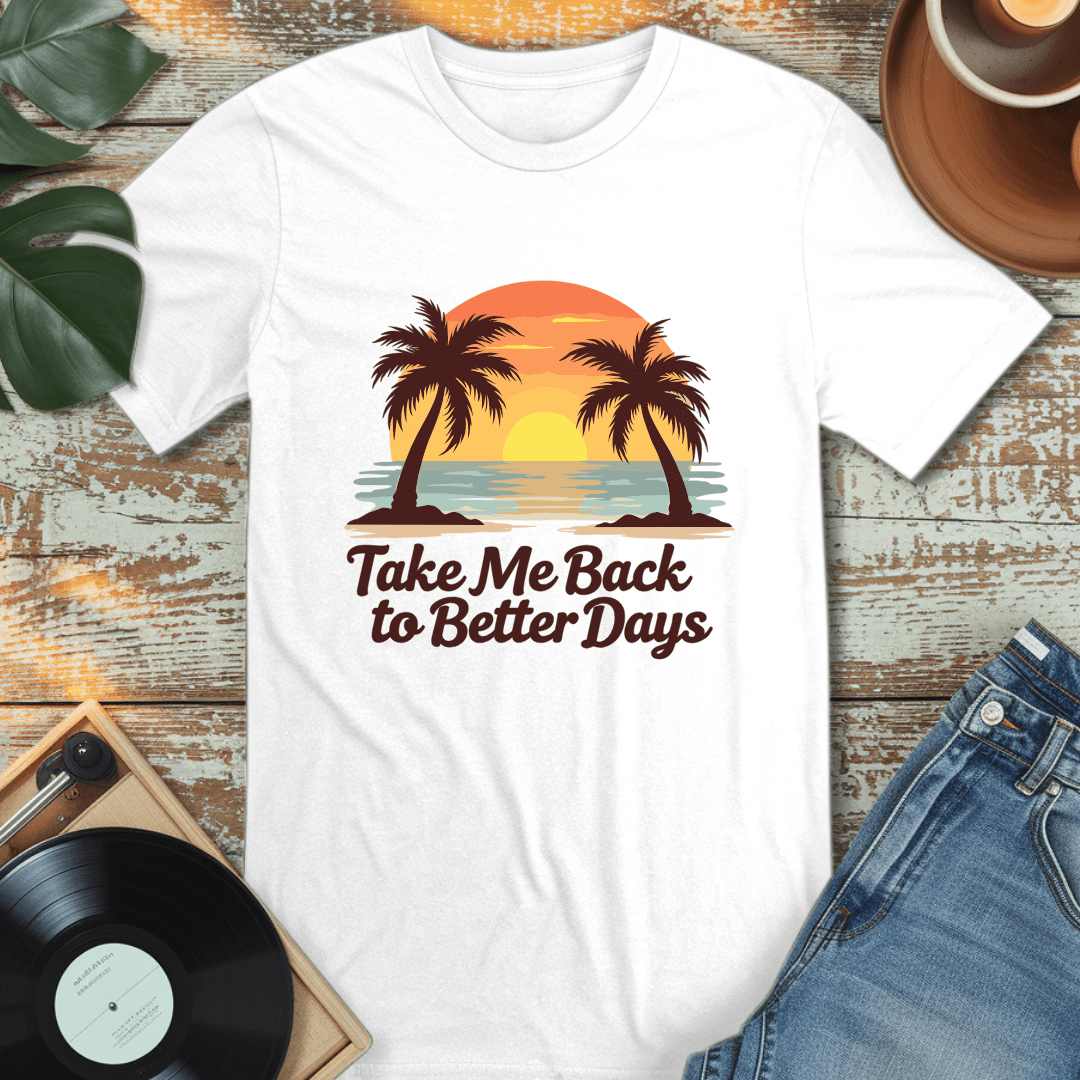Retro Sunset and a View