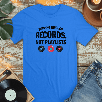 Flippin through records