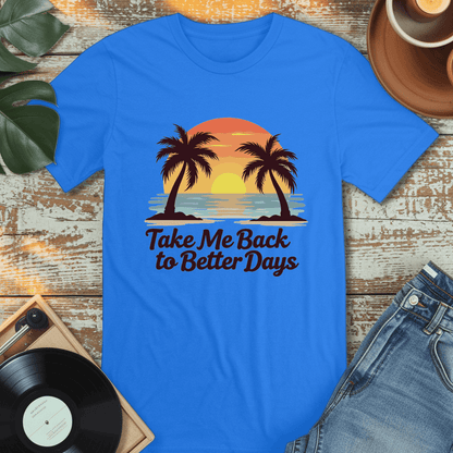 Retro Sunset and a View