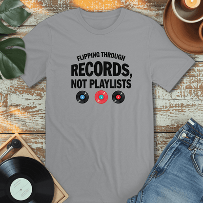 Flippin through records