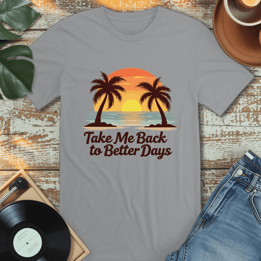 Retro Sunset and a View