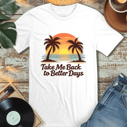 Retro Sunset and a View